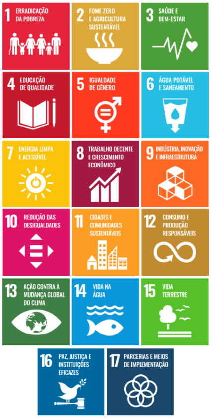 ODS - Objetivos de Desenvolvimento Sustentável da ONU ODS